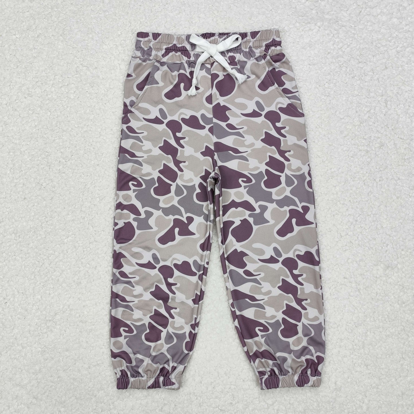 Baby Kids Boy Girl Camo Pockets Bottom Pants Joggers RTS