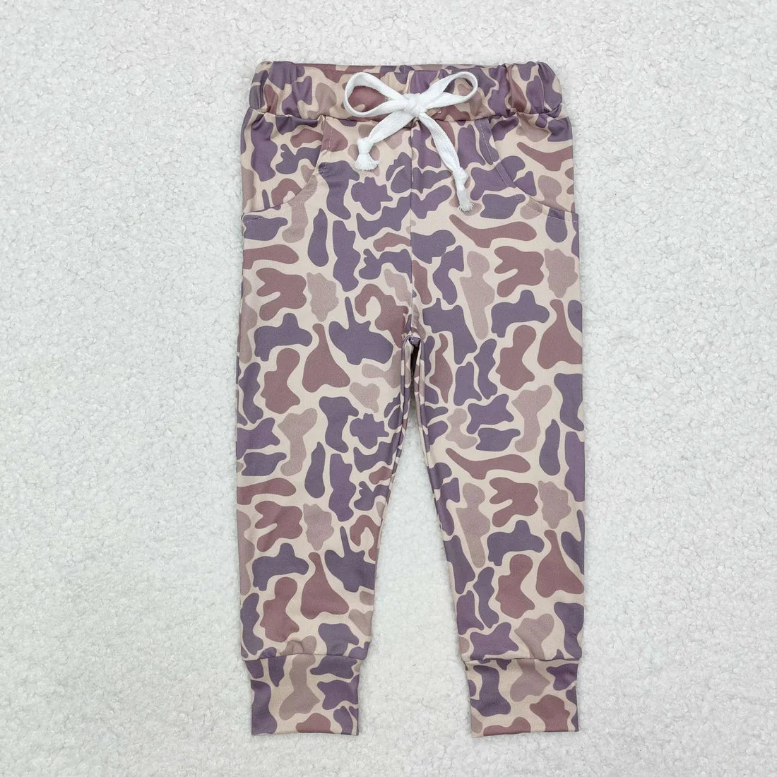 Baby Boy Toddler Pockets Camo Sibling Pants Bottom Clothes RTS