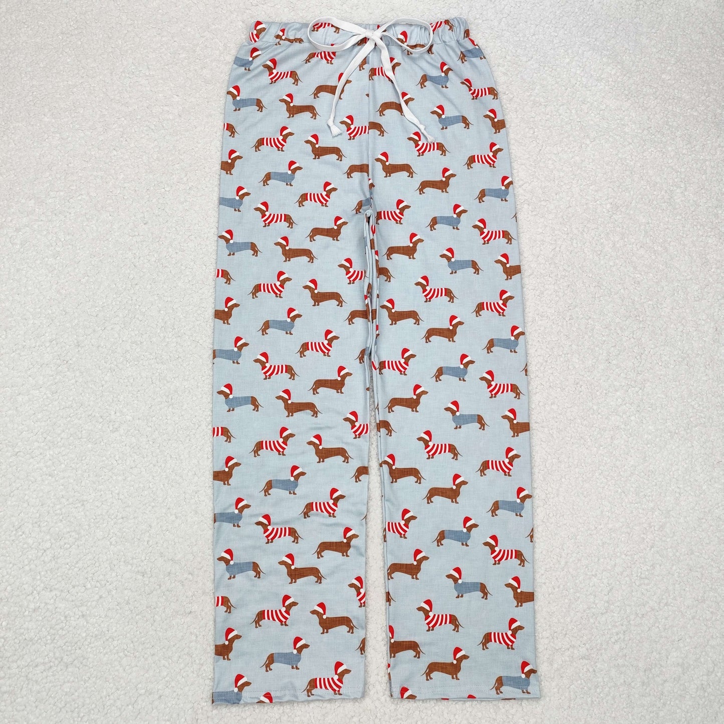 Sibling Adult Christmas Print Men Women Pajamas Pants Bottom Clothes RTS