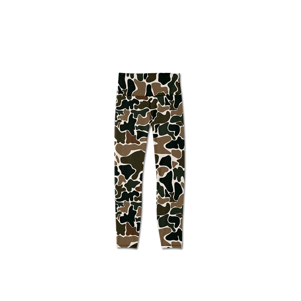 Pre-order Adult Women Brown Camo Pants Yoga Sports Active Wear Legging Pants
