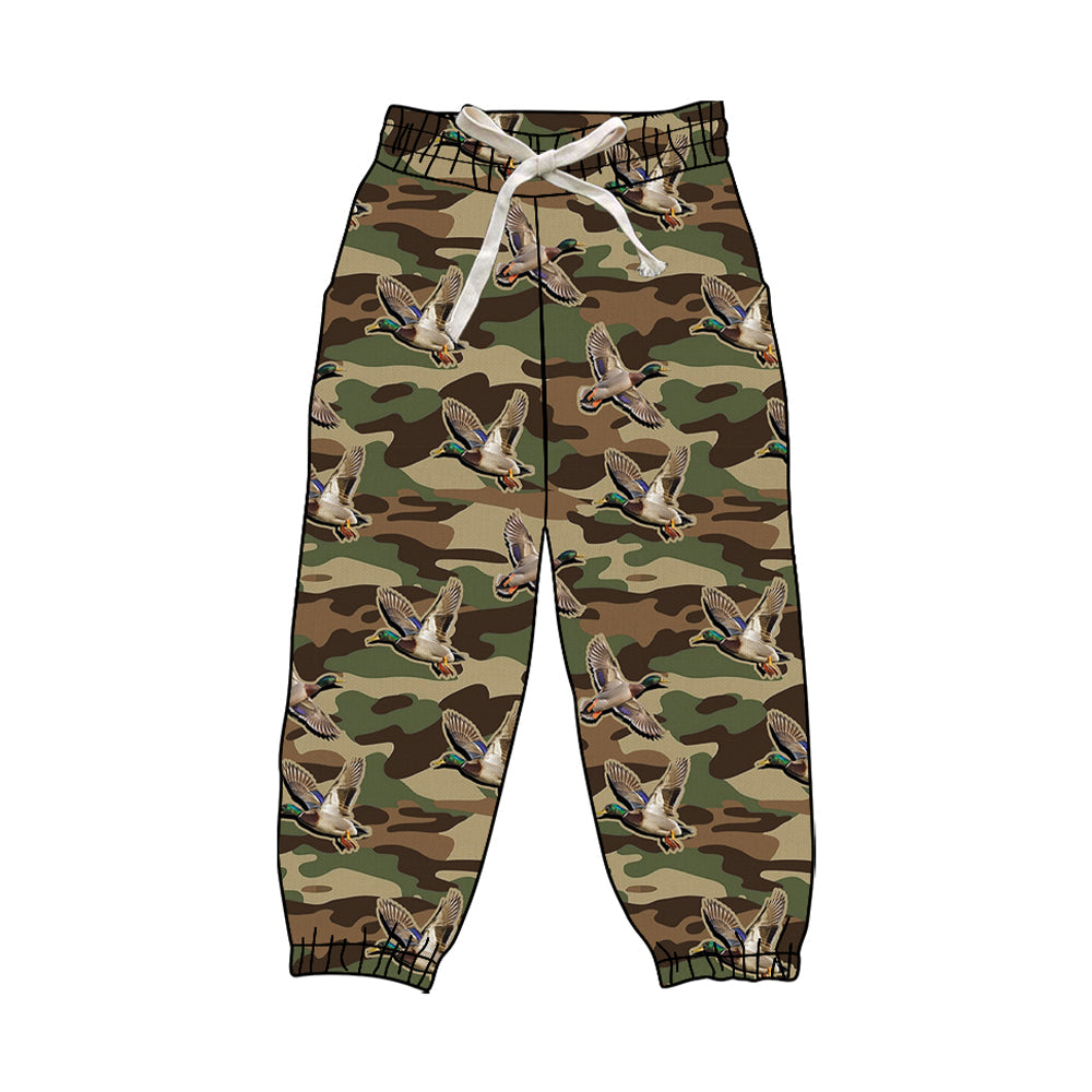 ( Moq 5 ) Preorder Adult Woman Ducks Camo Joggers Yoga Active Pants Bottom