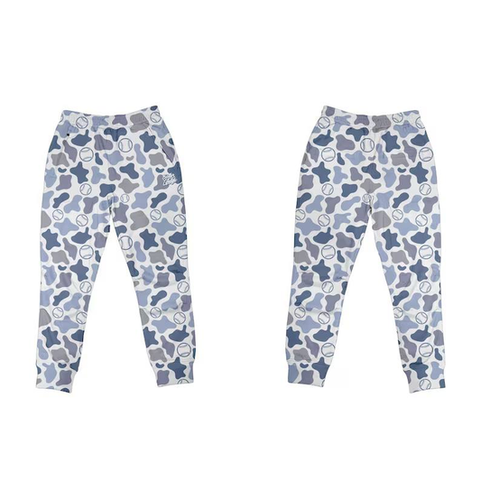 ( Moq 5 ) Boys Kids Soccer Grey Camo Pockets Pants Bottoms