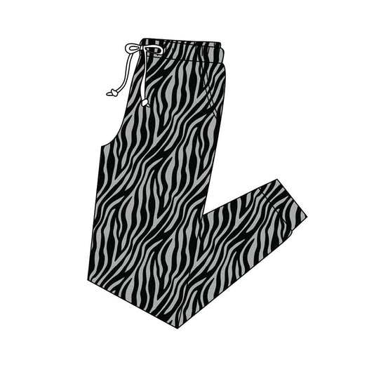 ( Moq 5 ) Preorder Adult Women Stripes Pockets Pants Bottom