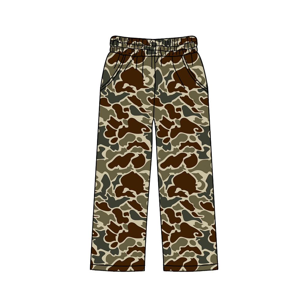 ( Moq 5 ) Preorder Adult Women Pockets Pants Southern Camo Bottom Trousers
