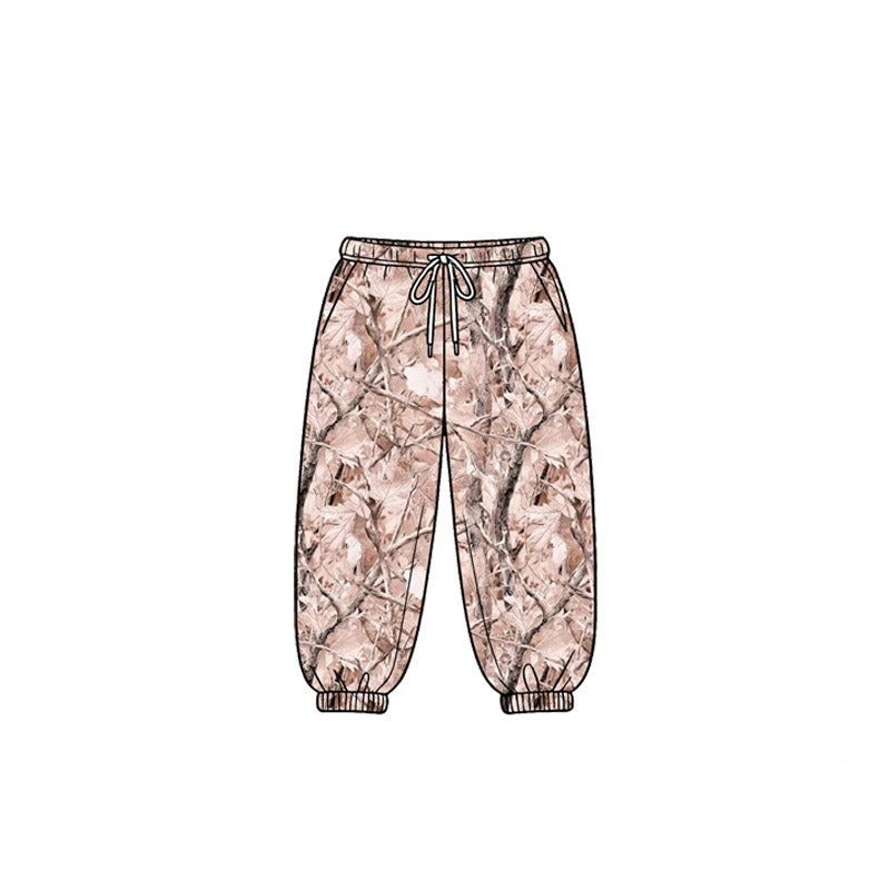 ( Moq 5 ) Preorder Baby Boys Kids Camo Pockets Jogger Pants Bottoms Clothes