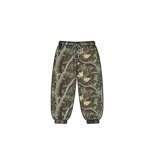 ( Moq 5 ) Preorder Baby Boys Toddler Leaves Pockets Jogger Pants Bottoms Clothes