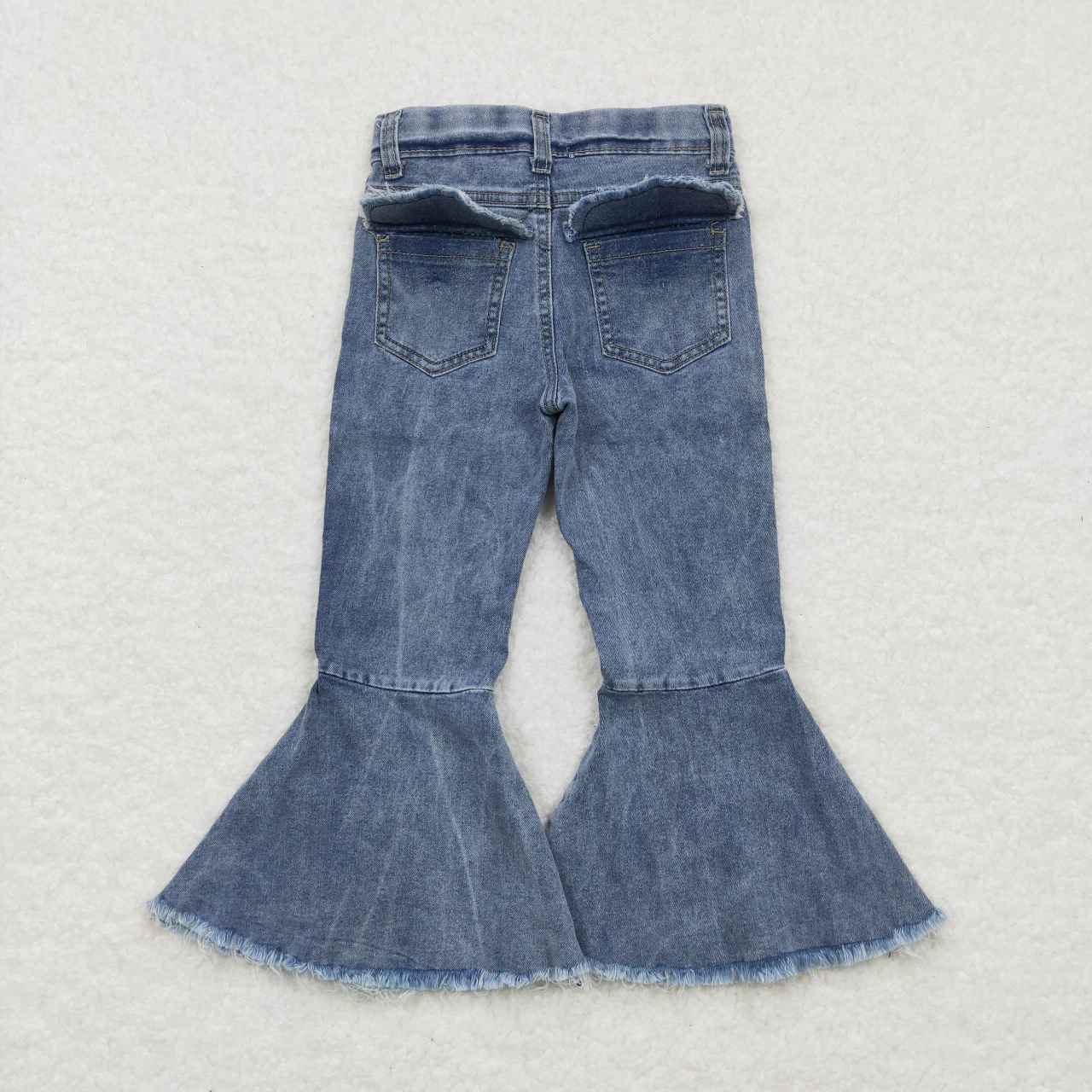 P0325 Baby Girl Blue Denim Pants Jeans