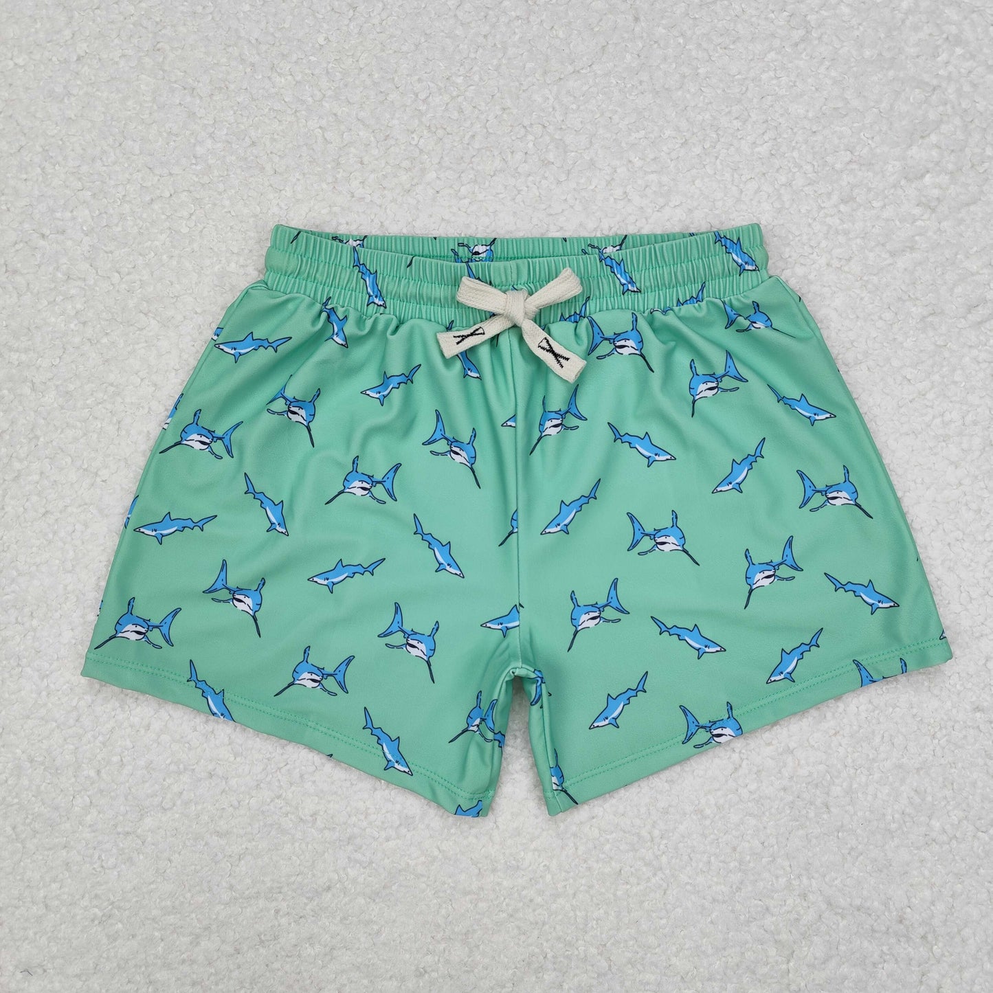 Baby Boy Summer Crabs Fishes Swimsuit Trunks Sibling Swimwear Clothes RTS