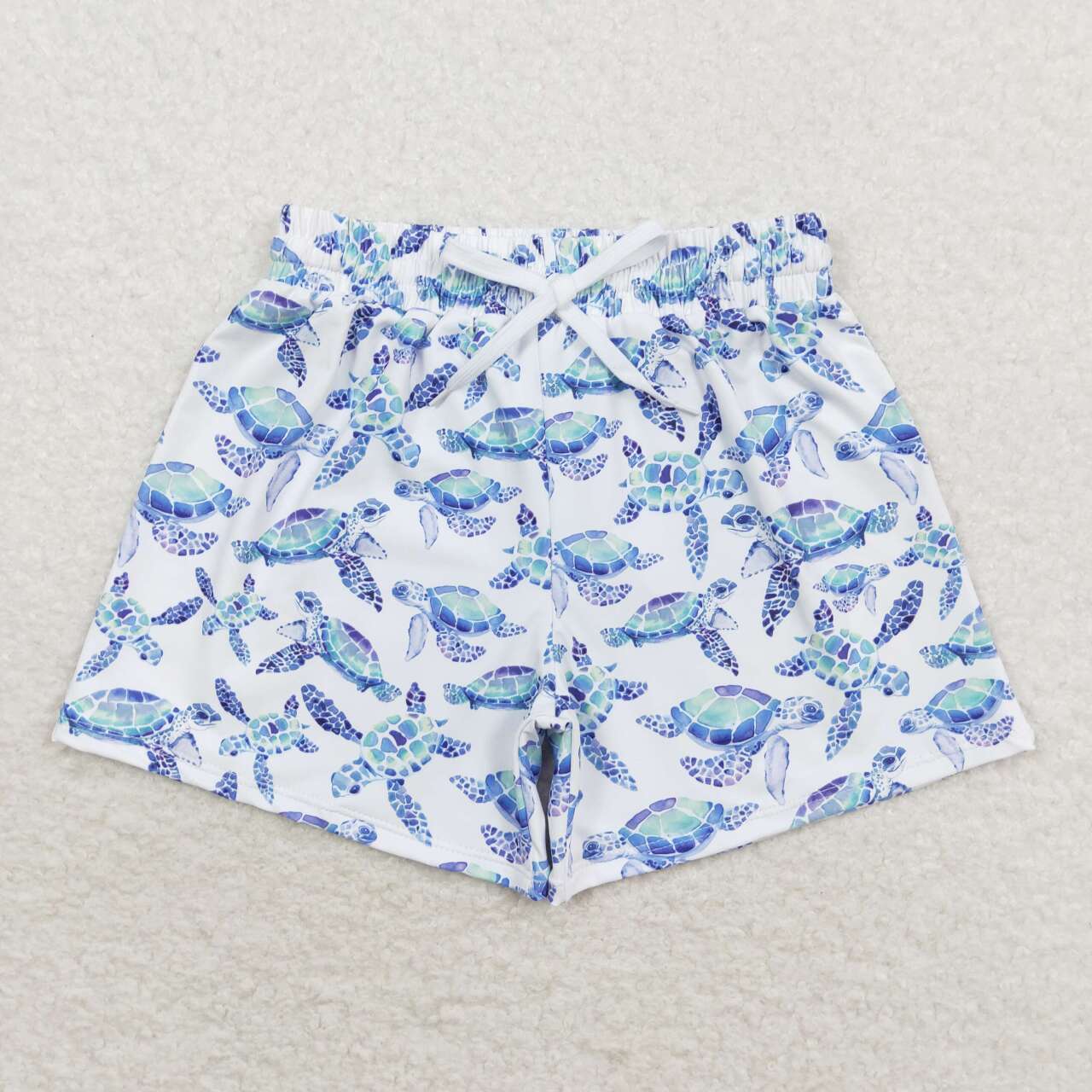 Baby Boy Summer Crabs Fishes Swimsuit Trunks Sibling Swimwear Clothes RTS