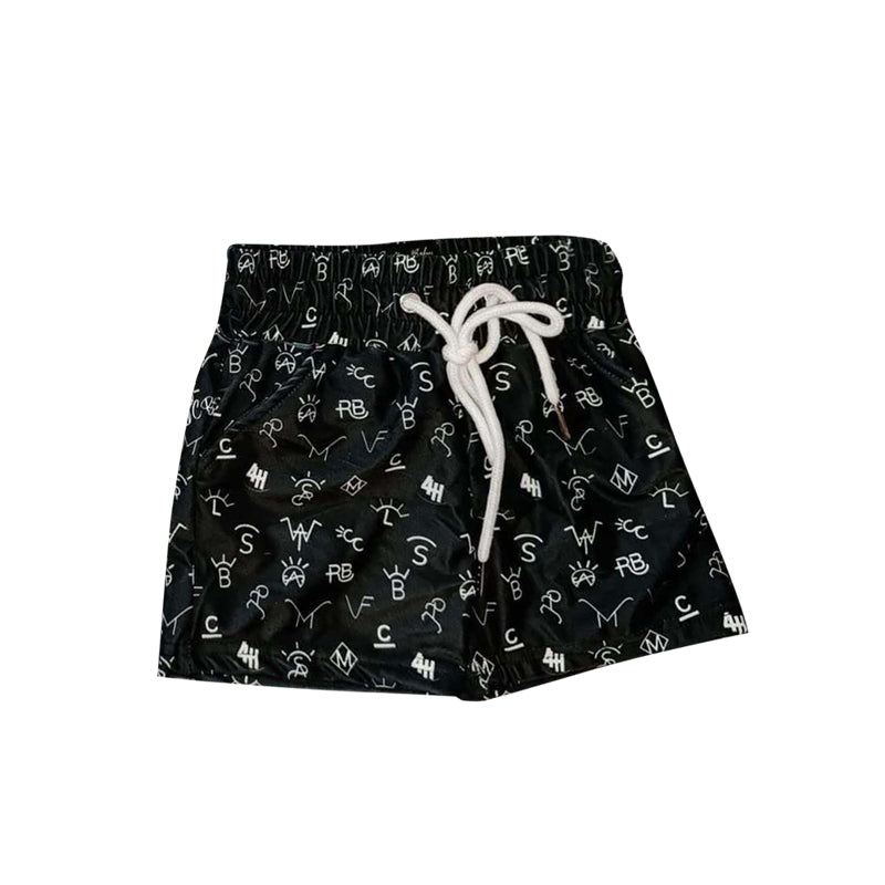 Preorder Baby Boy Western One Piece Trunks ( Moq 5 )