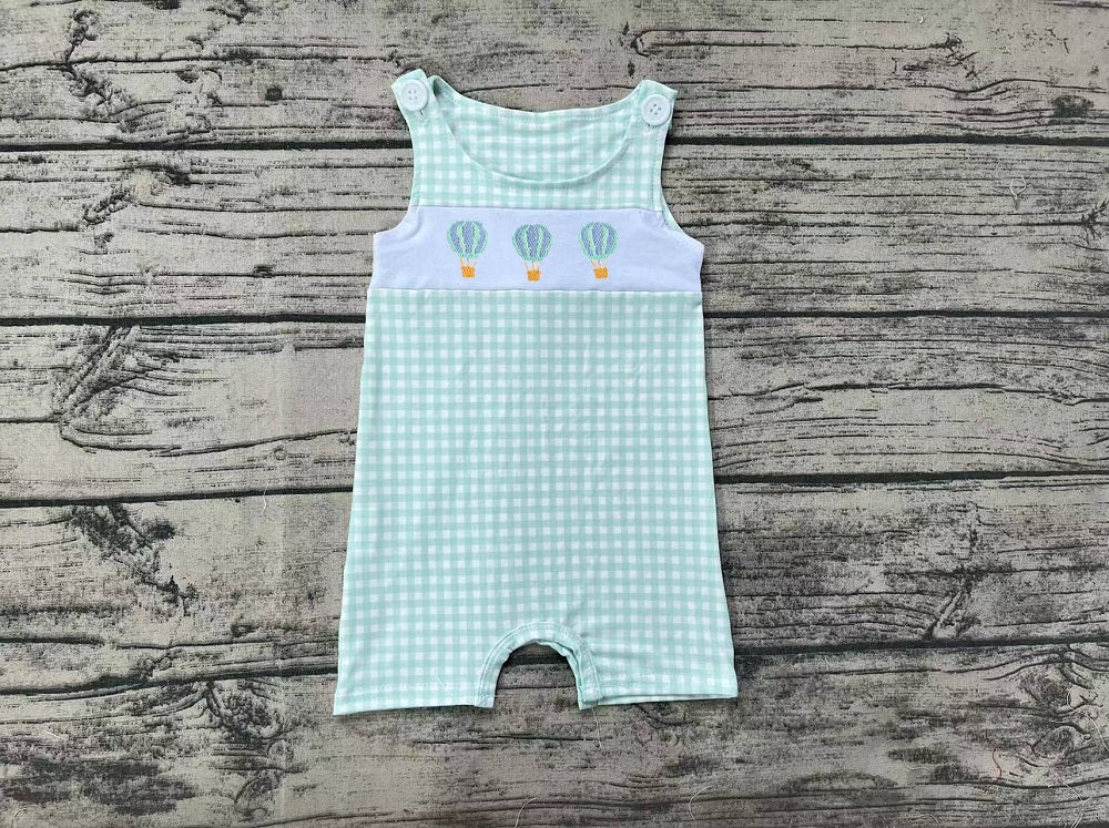 Pre-order Baby Boy Sleeveless Hot Balloons Summer One Piece Romper