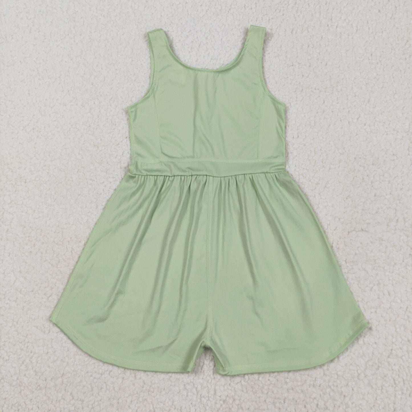 Baby Girl Sleeveless Colorful Yoga Active Jumpsuit Sibling Active RTS