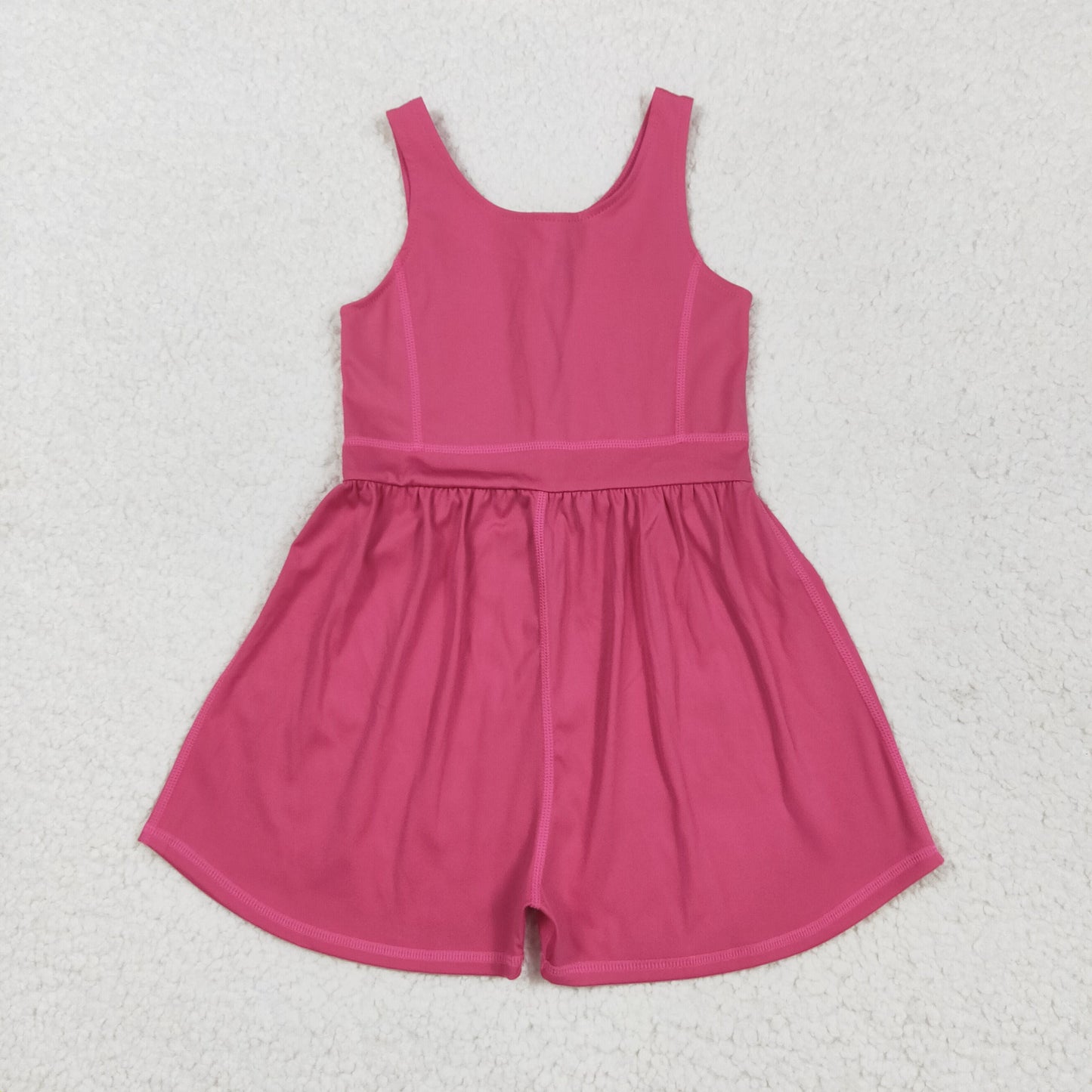 Baby Girl Sleeveless Colorful Yoga Active Jumpsuit Sibling Active RTS