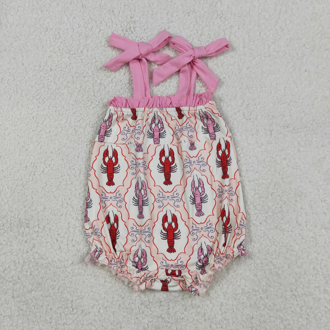Sibling Baby Girls Kids Straps Crawfish Tops Shorts Set Romper Summer Clothes RTS