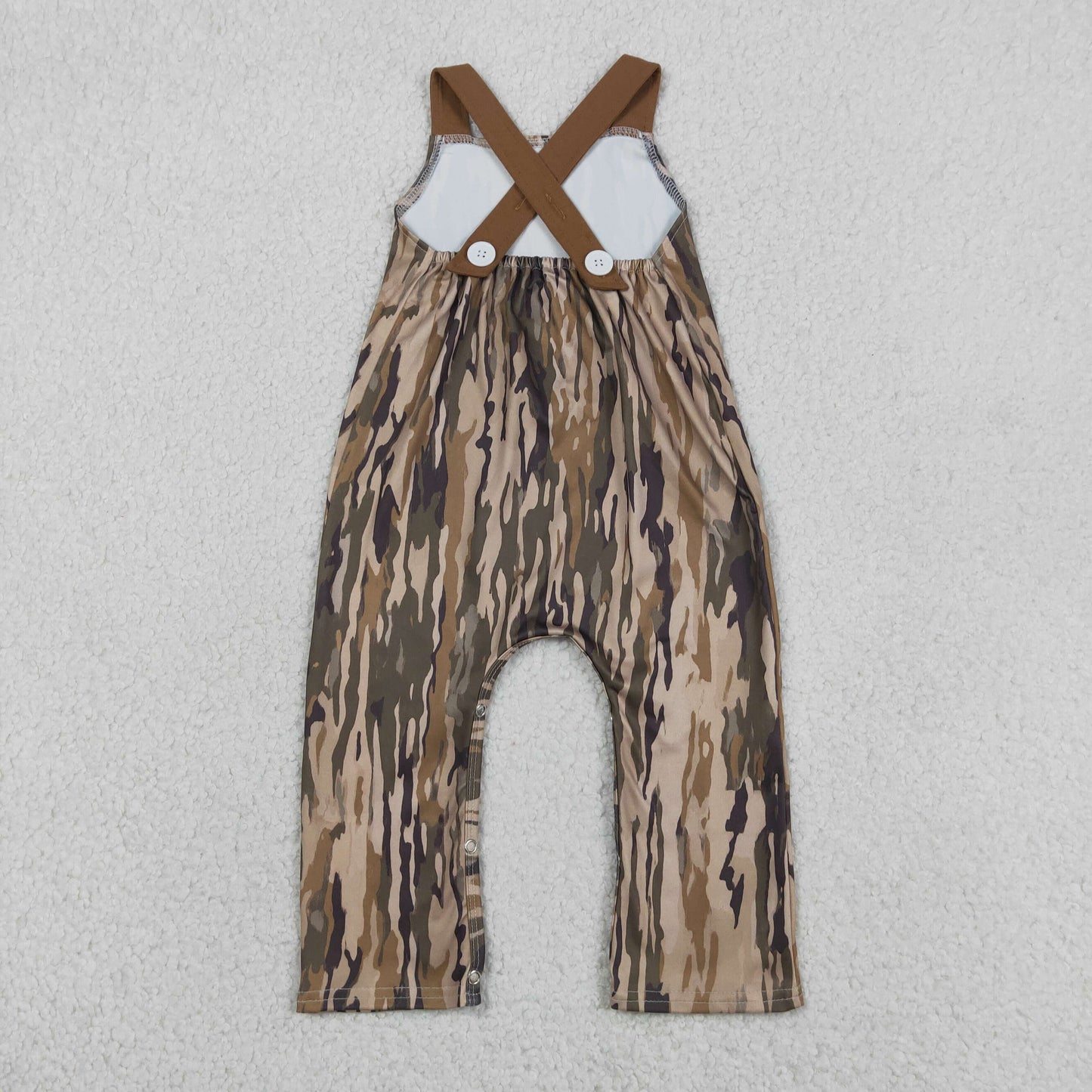 Sibling Baby Boys Girls Kids Embroidery Deer Romper Jumpsuit Camo Clothes RTS