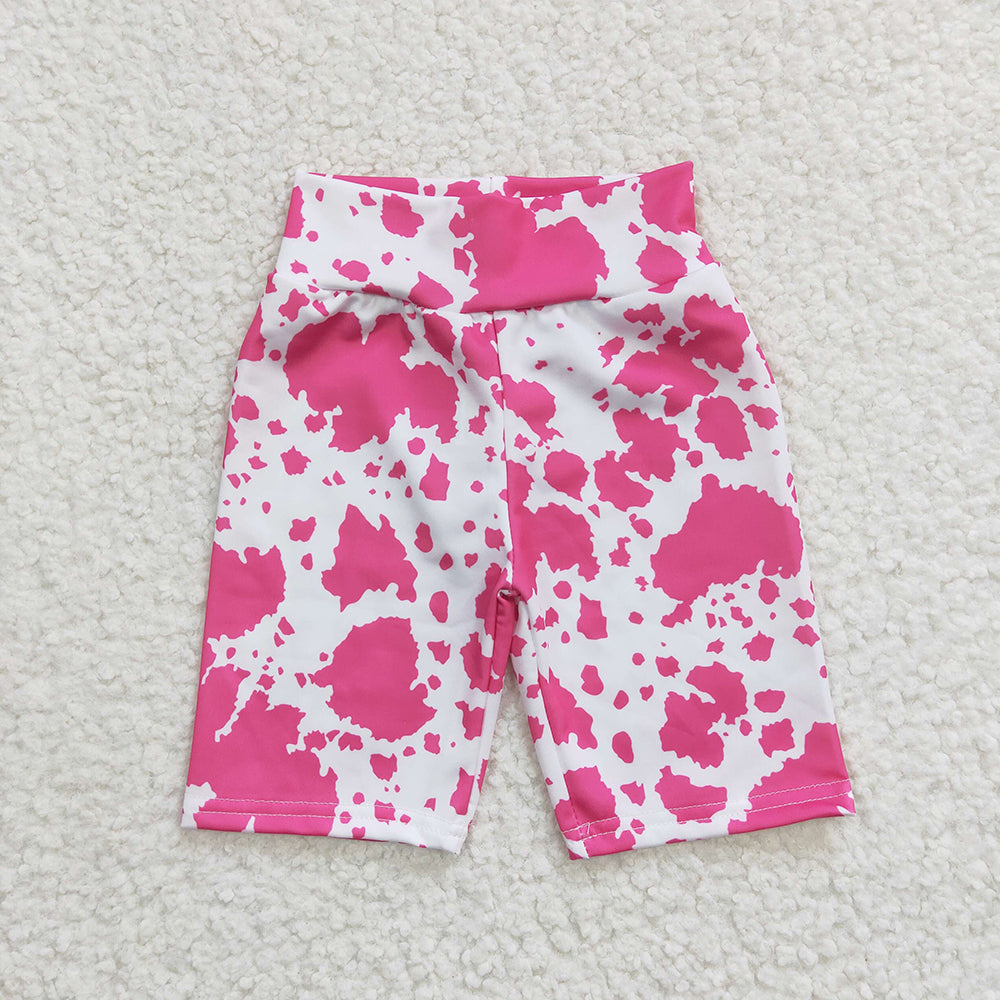 Baby Girl Toddler Stripes Leopard Summer Sibling Biking Shorts RTS