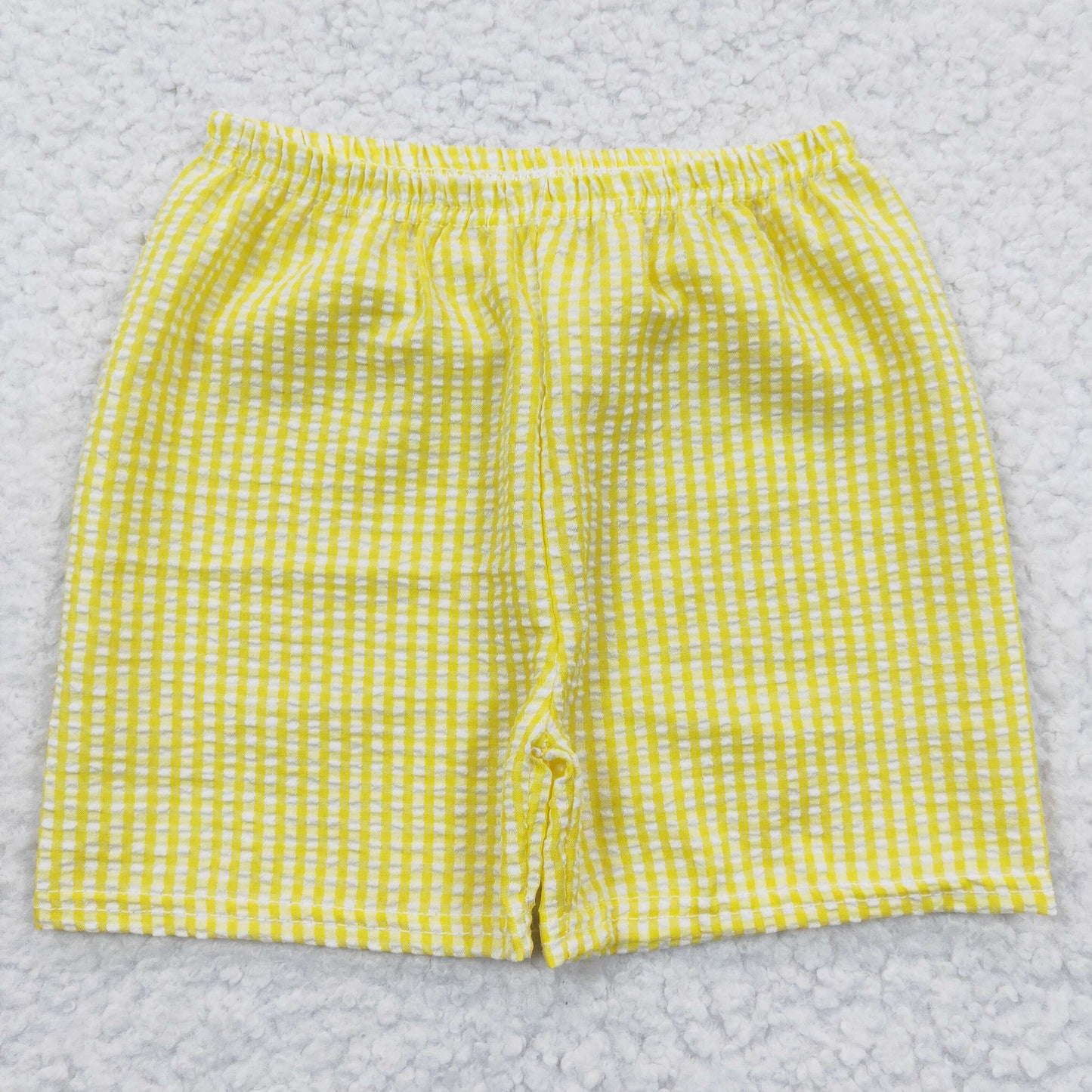 Baby Kids Toddler Plaid Seersucker Summer Shorts Sibling Wear