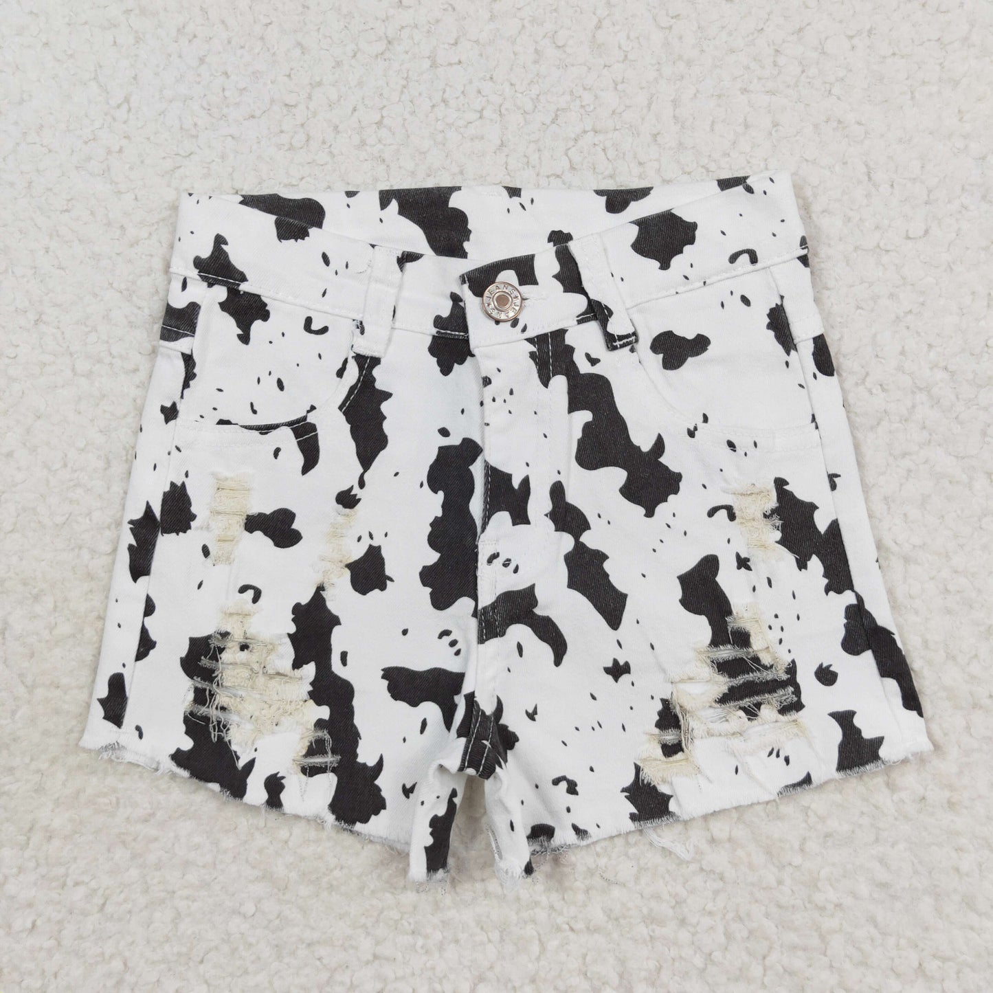 Baby Girl Toddler Denim Shorts Bottoms Sibling Clothes RTS
