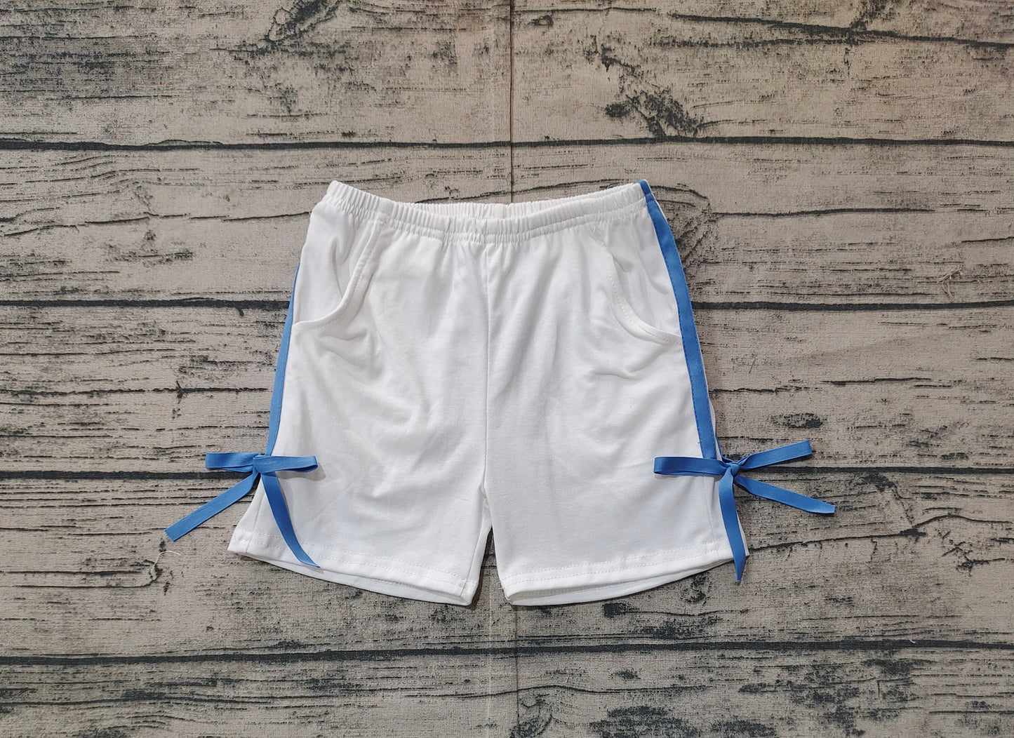 Baby Girl Cotton Bow Sports Shorts