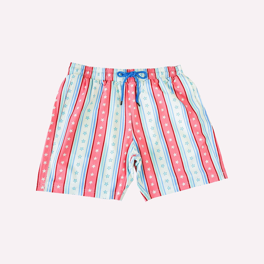 Preorder Baby Boy Summer Stars Stripes Shorts