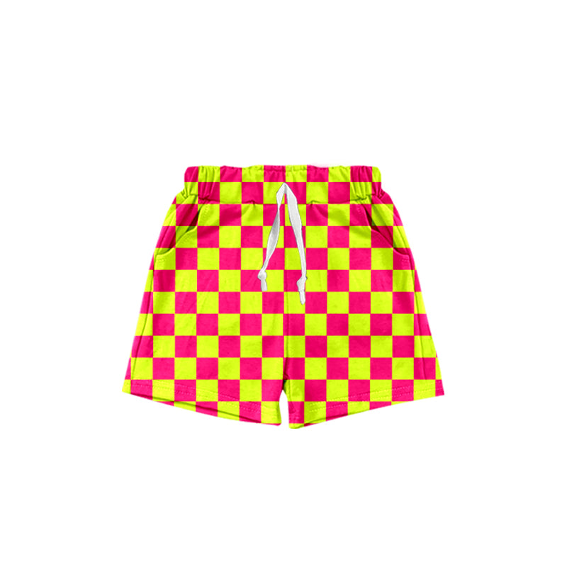 Preorder Baby Boy Checkered Summer Shorts
