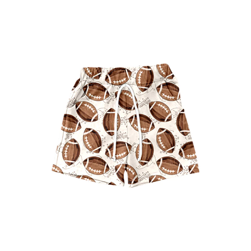 Preorder Baby Boy Summer Football Pockets Shorts ( Moq 5 )