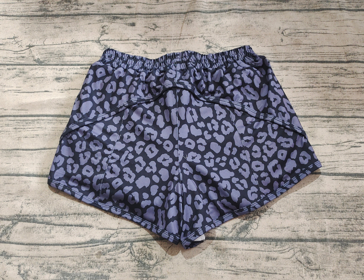 Adult Women Leopard Yoga Active wear Bottoms Shorts RTS