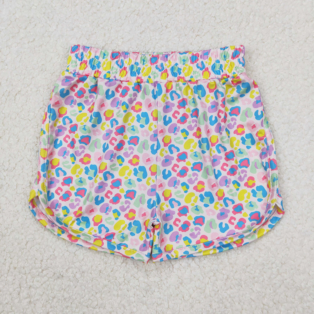 Baby Girl Plaid Flower Summer Sports Shorts Bottoms Sibling Clothes RTS