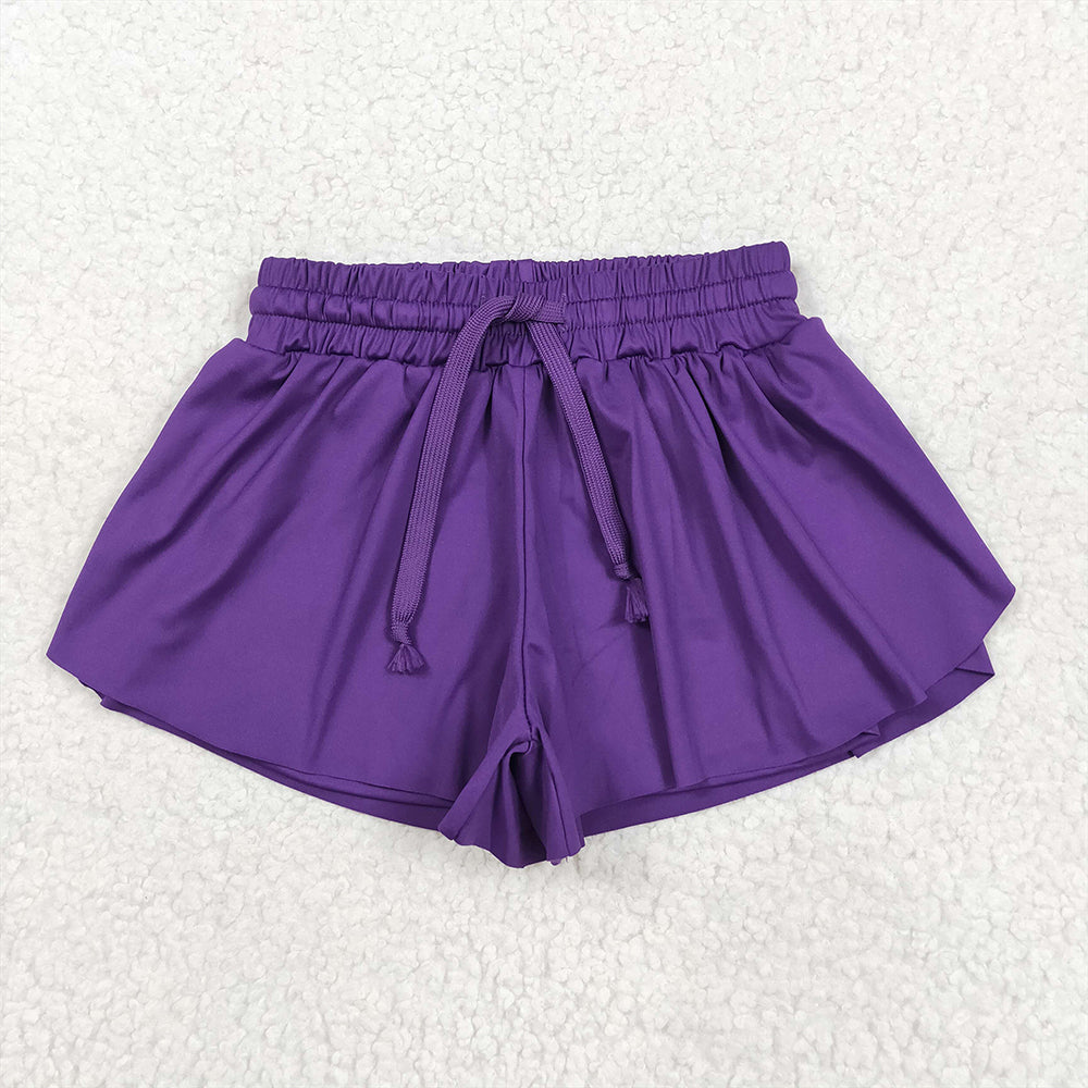 Baby Girls Toddler Yoga Active Ruffle Shorts Summer Bottoms Clothes RTS ( No.1-5 )
