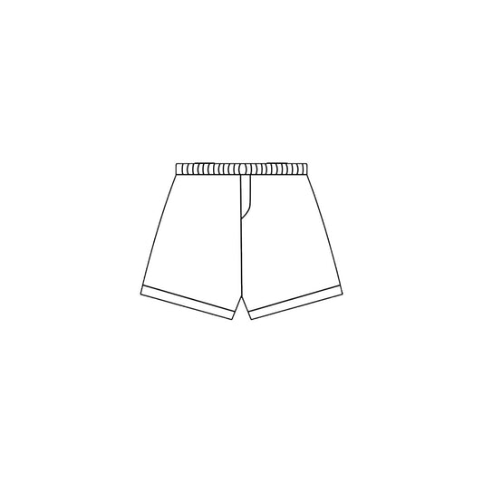 ( Moq 5 ) Preorder Girls Kids White Yoga Active Shorts Summer Bottom