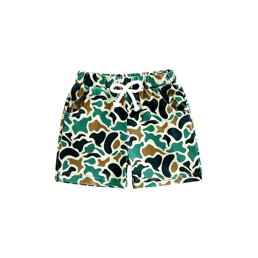 ( Moq 5 ) Preorder Baby Boys Baby Boys Camo Pockets Shorts Bottom