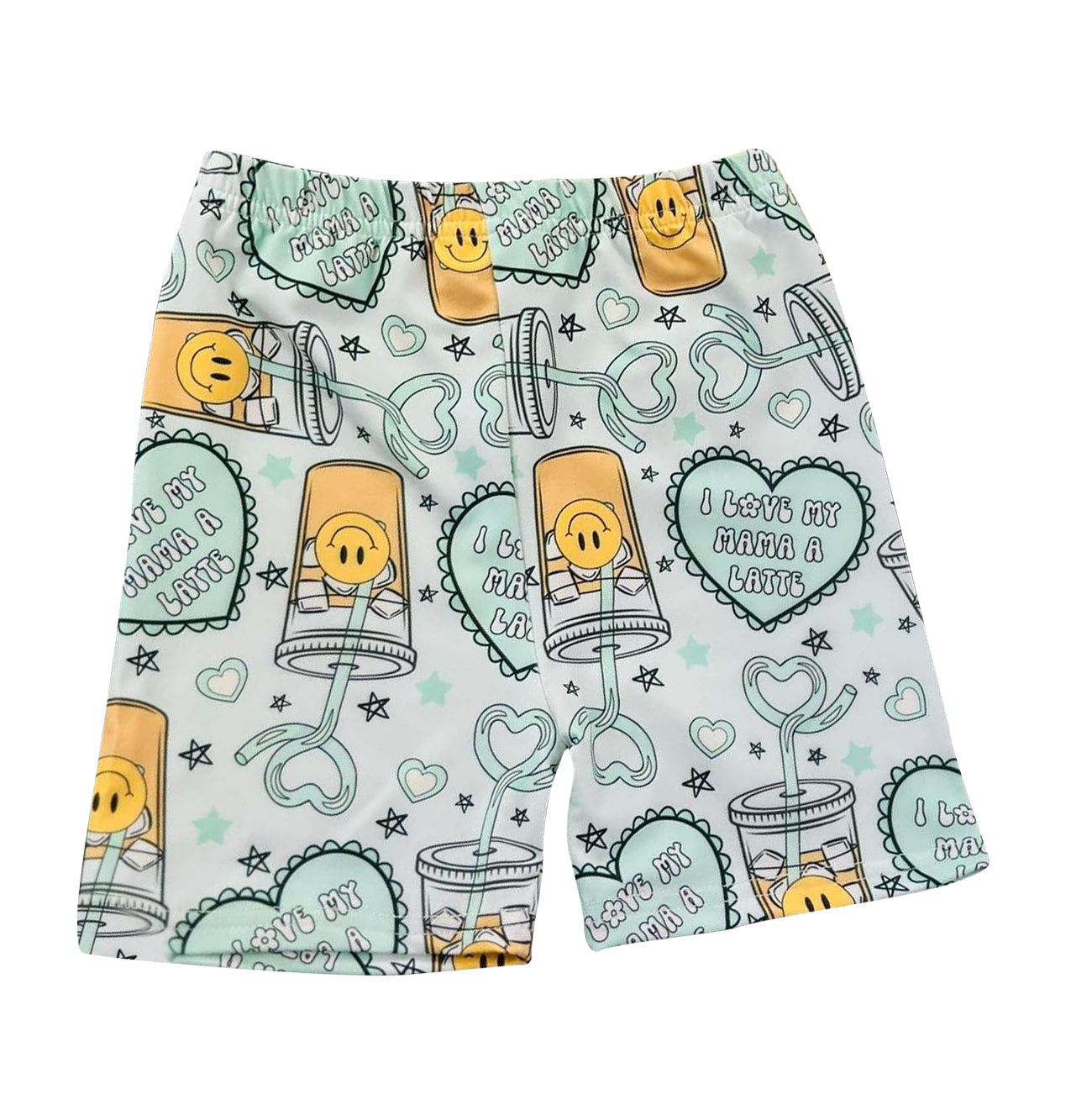 ( Moq 5 ) Preorder Baby Kids Toddler Hearts Smile Shorts Bottoms