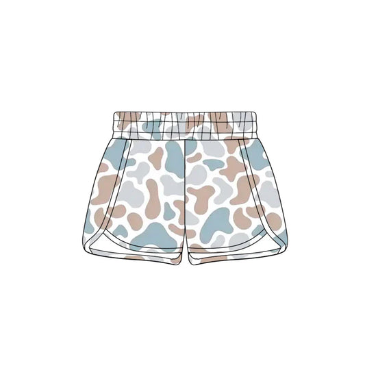 ( Moq 5 ) Preorder Baby Girls Kids Southern Camo Print Shorts Summer Bottom
