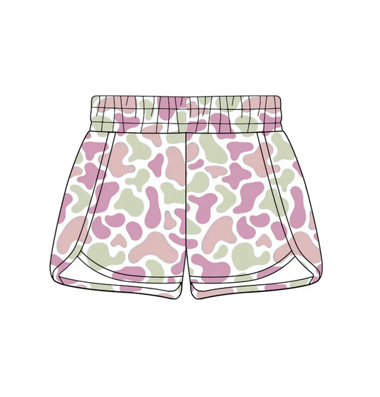 ( Moq 5 ) Preorder Adult Women Camo Print Woman Summer Shorts Southern Bottom