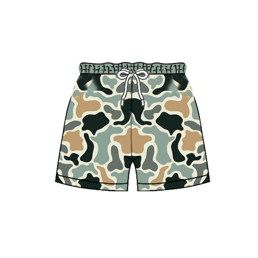 ( Moq 5 ) Preorder Baby Boys Toddler Camo Shorts Bottoms Summer Clothes