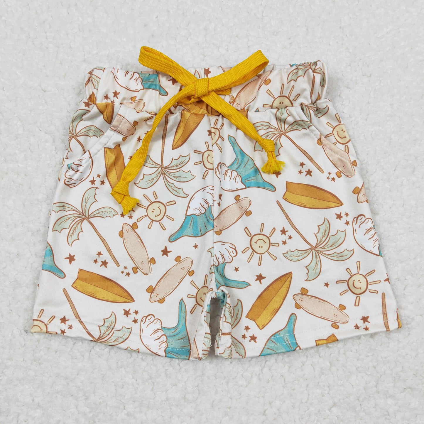 Baby Boy Summer Pocket Beach Shorts