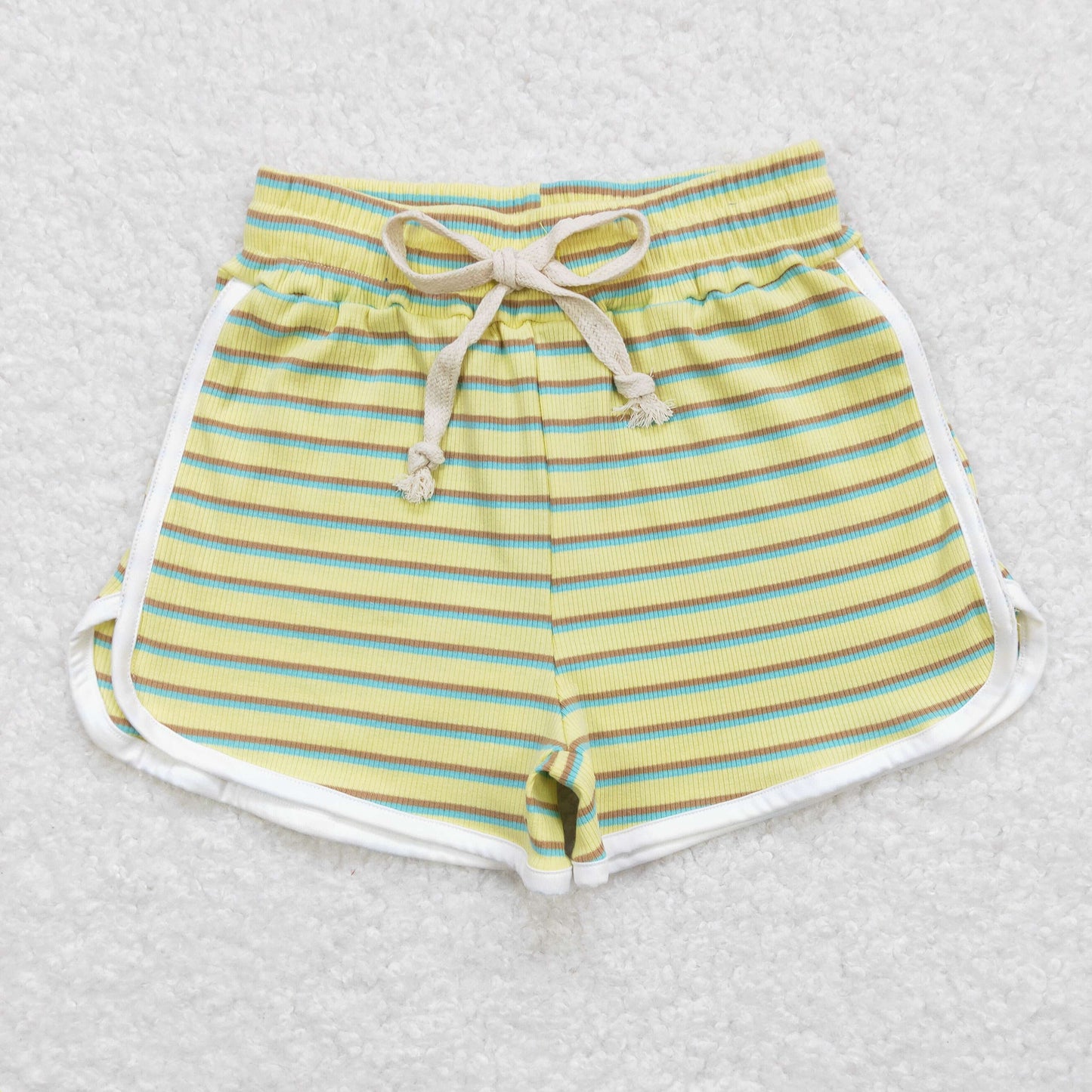 Baby Girl Summer Stripes Shorts