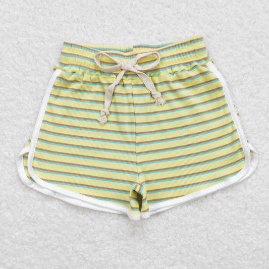 Baby Girl Summer Stripes Shorts