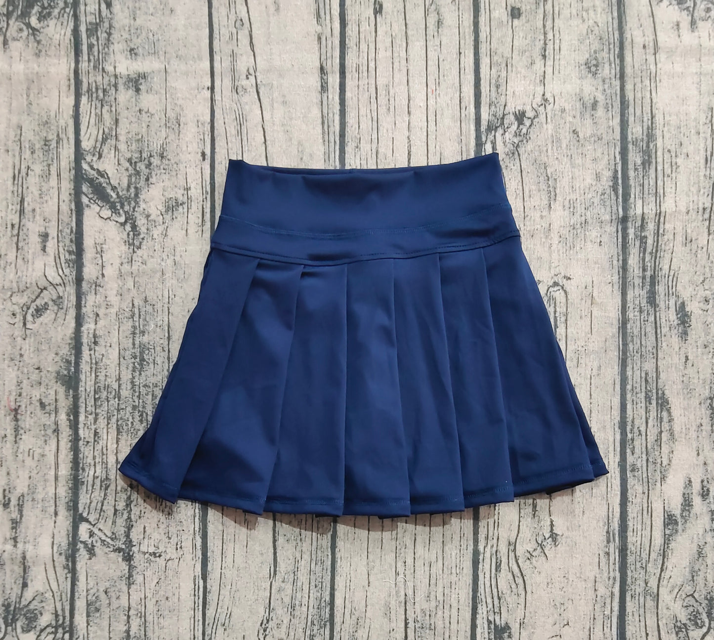Baby Girl Navy Blue Summer Yoga Active Shorts Skirts Bottom Skort RTS
