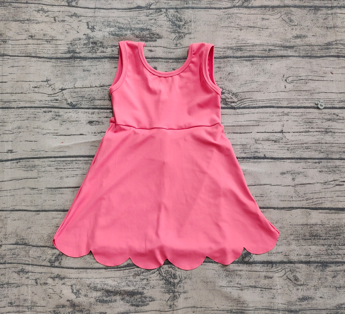 Baby Girl Sleeveless Yoga Active Knee Length Dress RTS