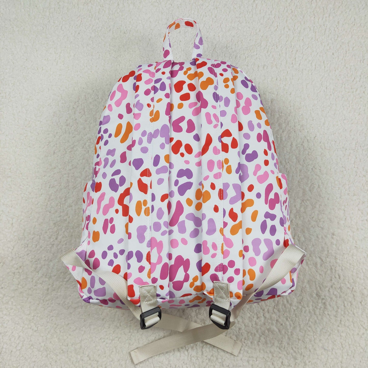 Baby Girl Toddler Colorful Leopard Backpack Bags RTS