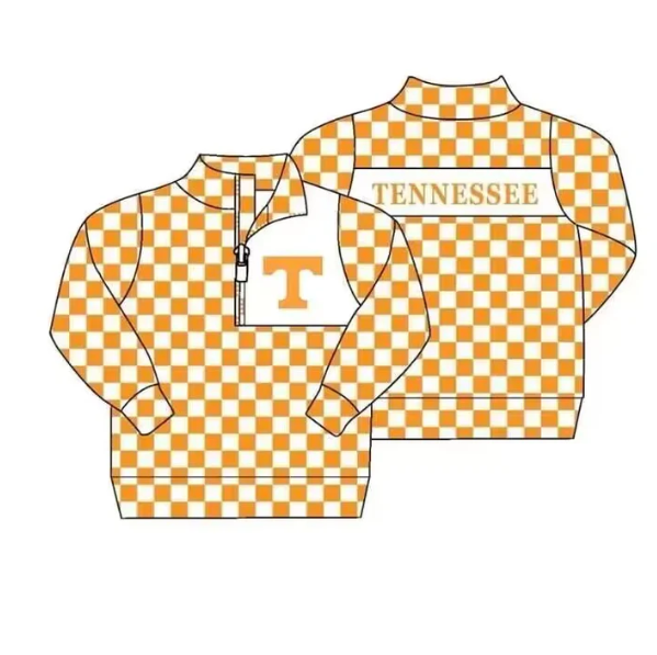 Baby Boy Long Sleeves Checkered T Team Shirt Pullover Moq 5