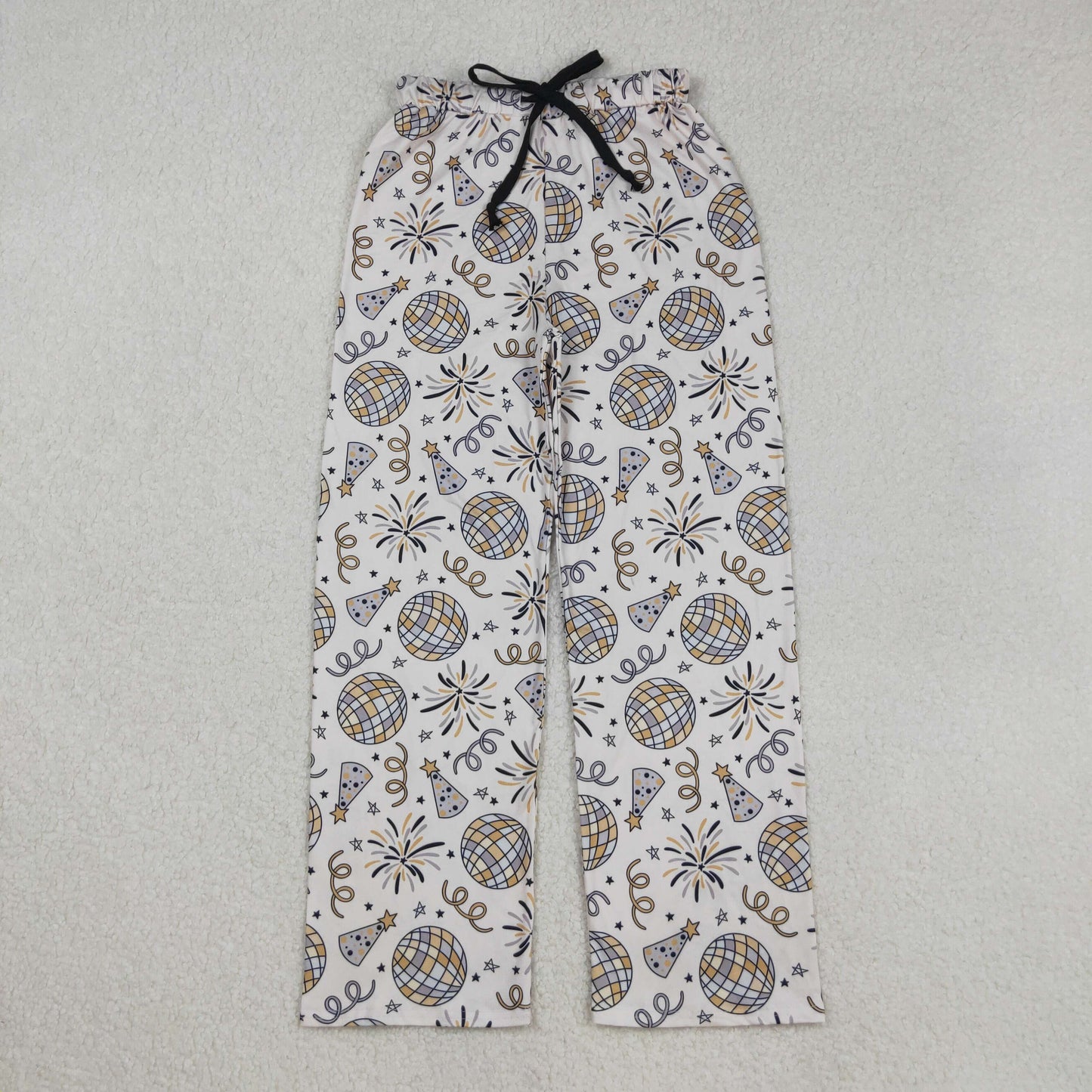 Adult Women Happy New Year Pajamas Pants RTS