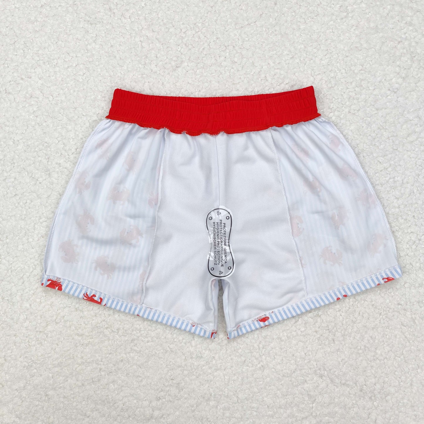 Baby Boy Toddler Crab Summer Swim Trunks Shorts