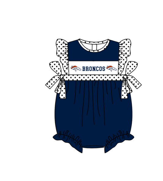 ( Moq 5 ) Baby Girls Kids Short Sleeves Team Bubble Summer Romper