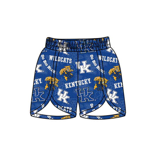 Adult Women Tiger Blue Waist Team Shorts ( Moq 5 )