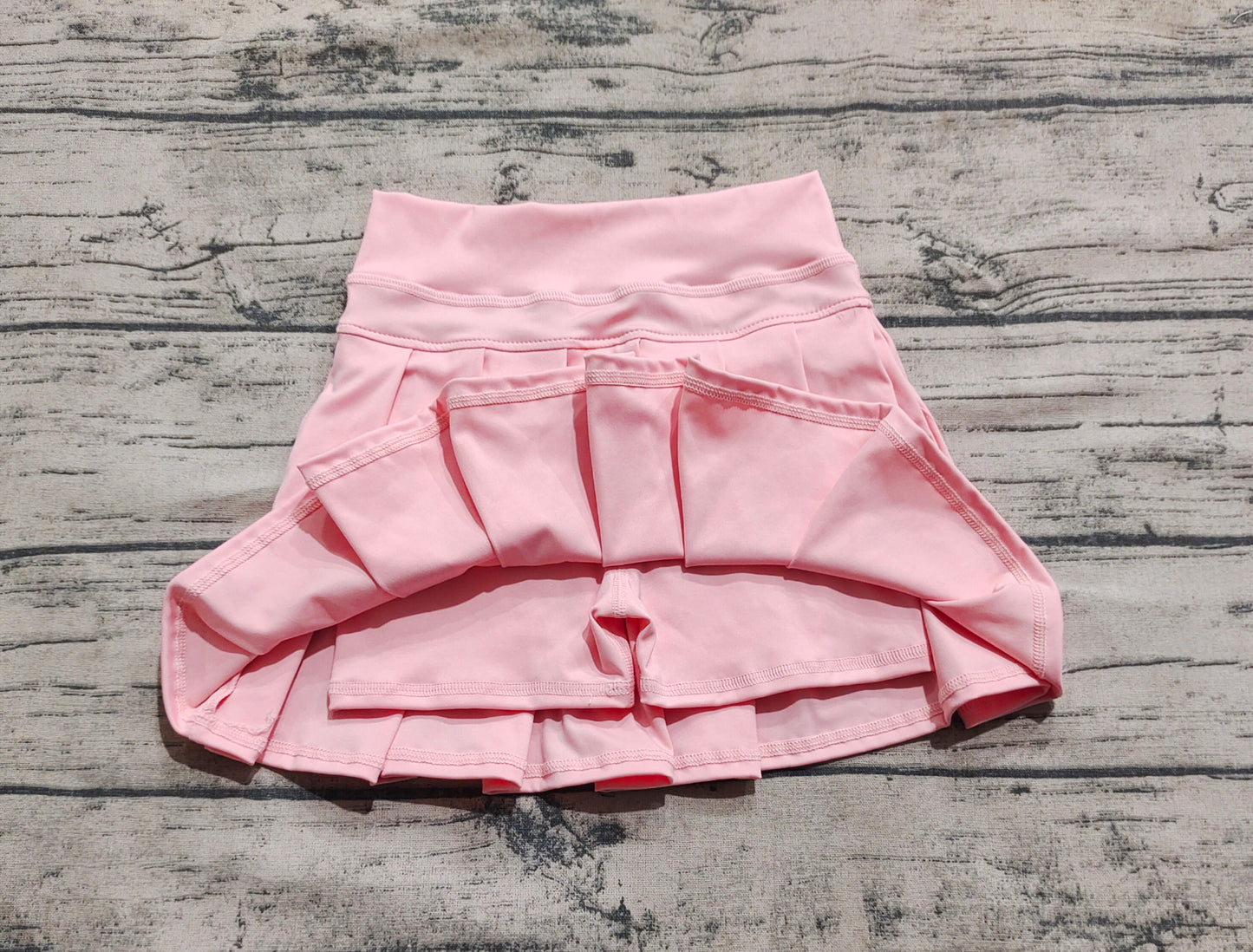 Baby Girl Toddler Yoga Active Shorts Skirt Skorts Pink Bottoms