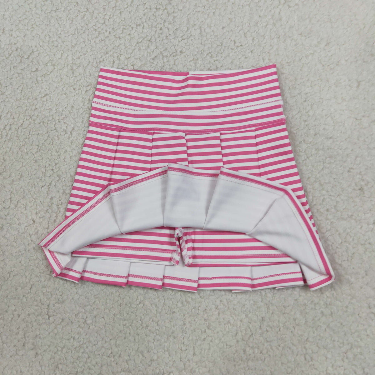 Baby Girls Kids Pink Stripes Skirt Shorts Bottoms Yoga Active Clothes RTS