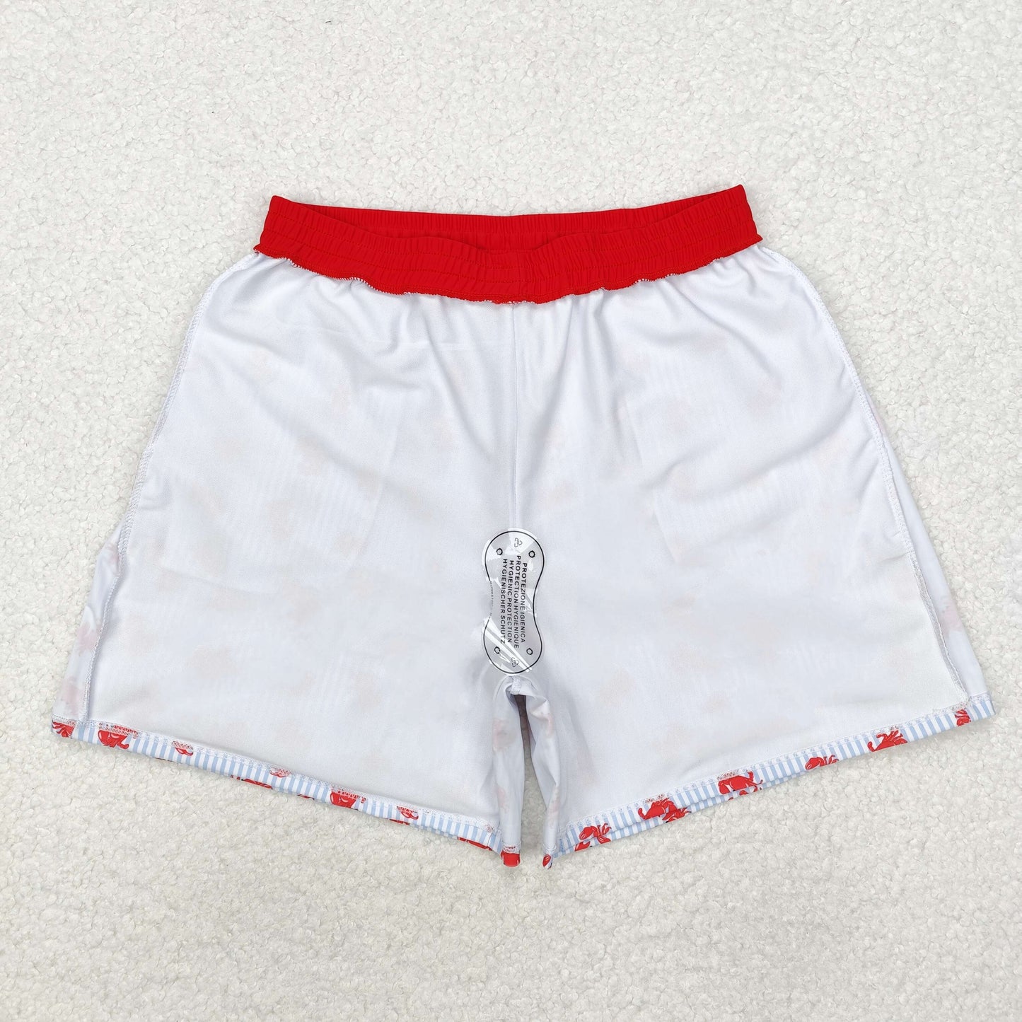 Adult Men Crab Summer Swim Trunks Shorts