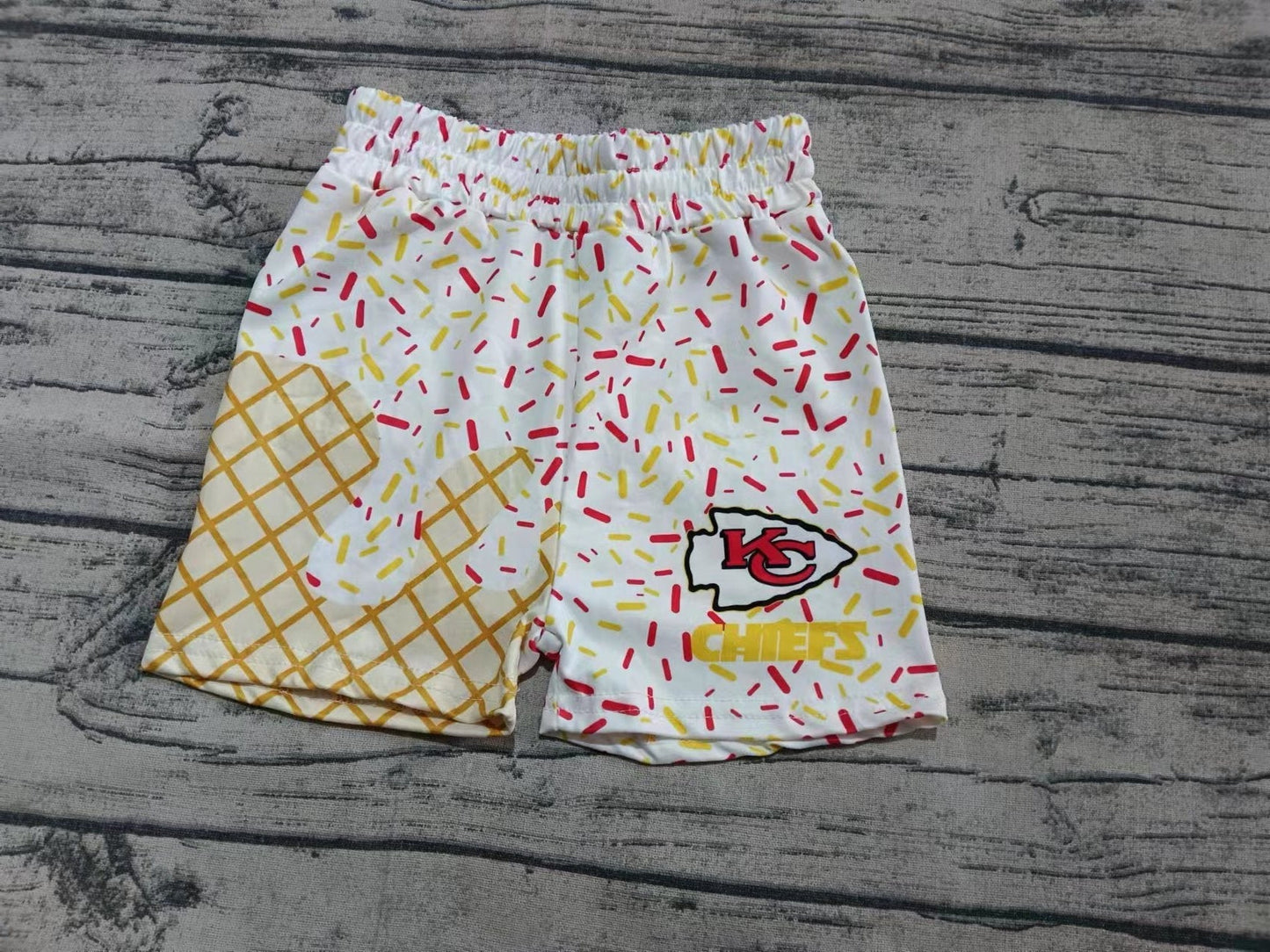 Baby Boy Adult Men KC Team Family Shorts Bottoms ( Moq 5 )